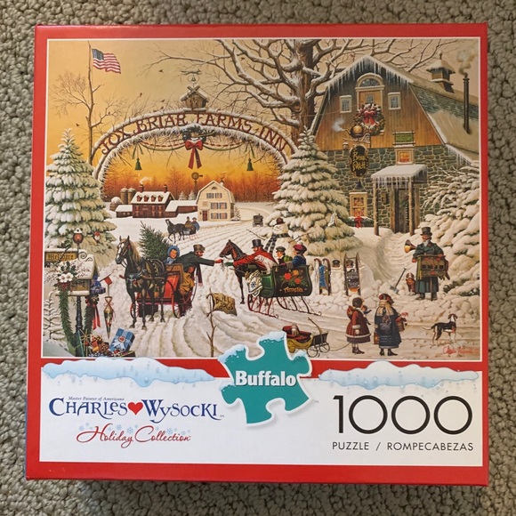 Other - Charles Wysocki A Christmas Greeting 1000pc Puzzle